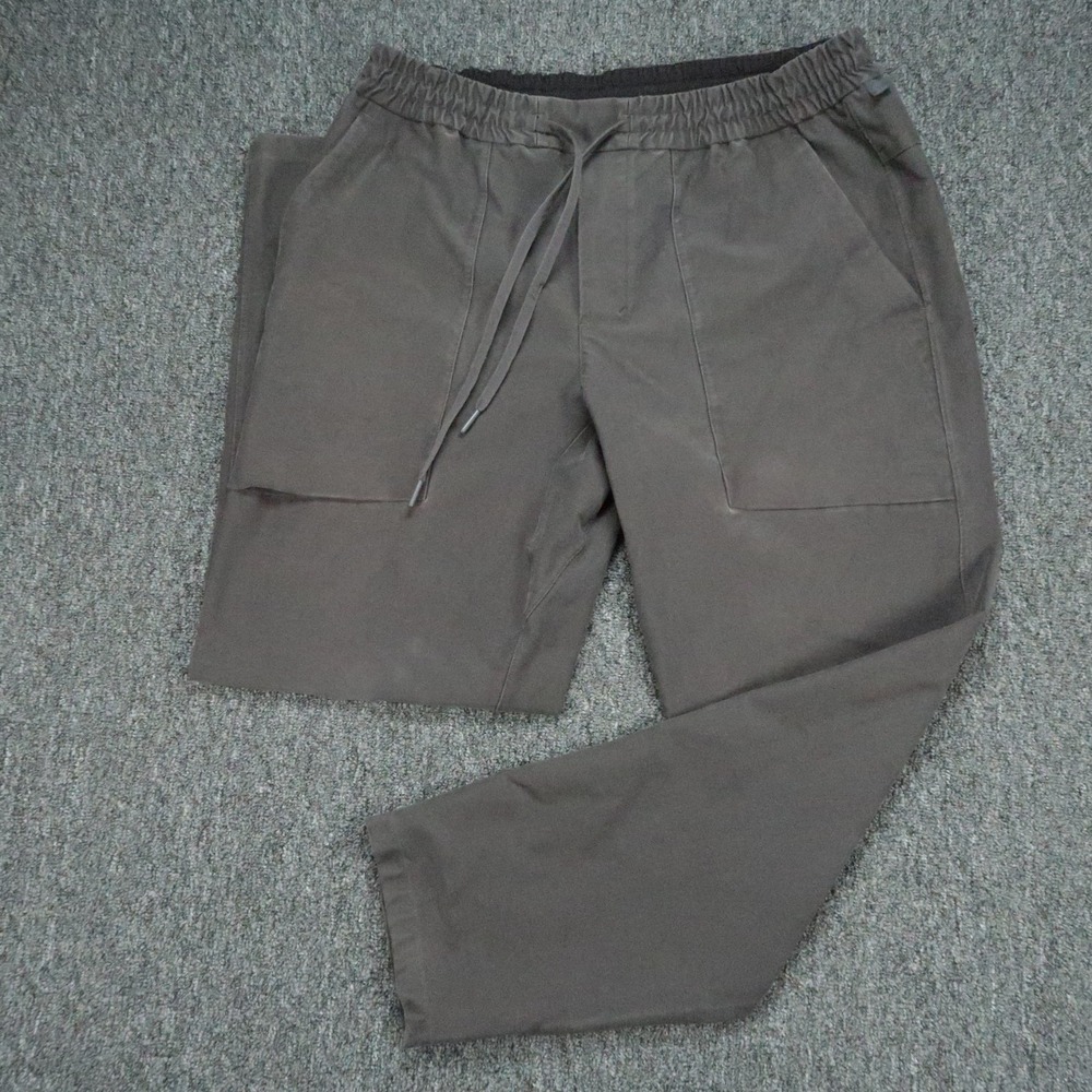 Lululemon Pants Mens XL Bowline Gray Athletic Tapered Stretch Trouser